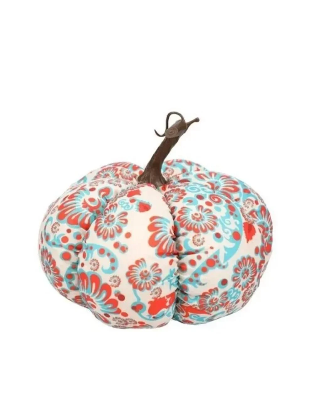 Fall Pumpkins Fabric Stuffed Decor Set Of 3 Multicolor 6